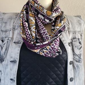 African print infinity scarf